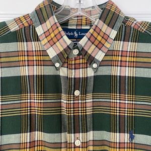 Ralph Lauren Classic Fit Button-down short sleeve shirt Large